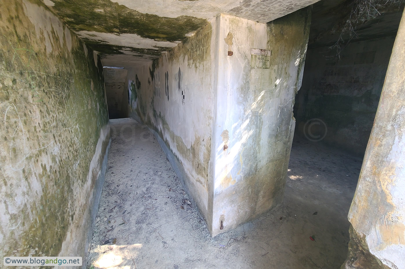 Shing Mun Redoubt - From Kitchen Along Charing Cross to Steps Down